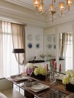 现代简约三居室室内家装效果图片