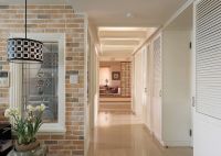 现代简约三居室室内家装效果图片