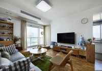 日式自然原木风二居设计