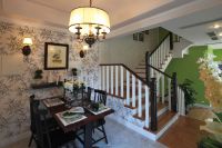 春意盎然清新混搭别墅装饰