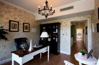 春意盎然清新混搭别墅装饰