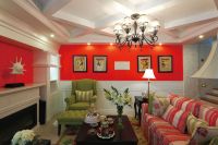 春意盎然清新混搭别墅装饰