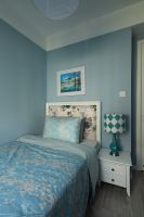 中式现代三居室内装饰效果图片