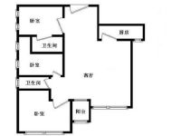 柏林爱乐三室两厅简装修