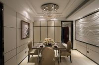 现代设计120平米三室两厅大全