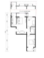 红杉公馆二居地中海