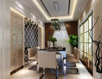 现代简约风格三居效果图