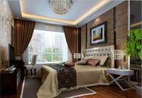 现代简约风格三居效果图