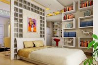 现代简约风格2居室装修效果图