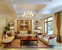 金地朗悦三居简欧风格