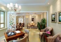 金地朗悦三居简欧风格