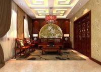 中式风格商铺茶馆效果图