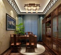 新中式风格2居装修效果图