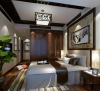 新中式风格2居装修效果图