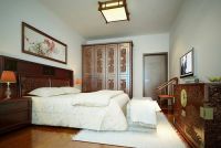 新中式风格2居装修效果图