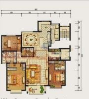 西山华府简欧风格装修案例