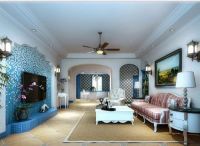 御翠尚府地中海风格装修案例