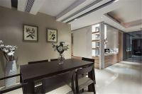 88平米两居室简约风格家装大气时尚效果图