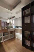 88平米两居室简约风格家装大气时尚效果图