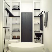 简约风格三口之家开放式公寓设计效果