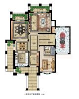 简欧风格—拉斐水岸—别墅