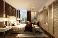 新中式风格—傲城融富中心 —四居室