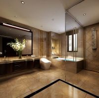 新中式风格—傲城融富中心 —四居室