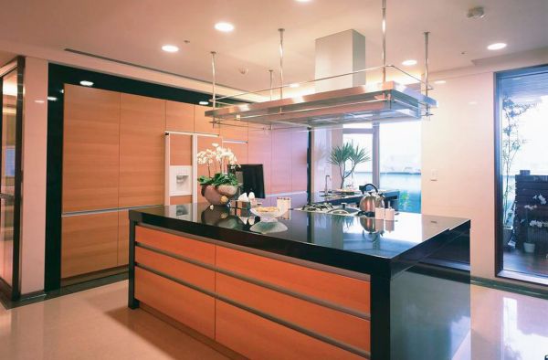 现代室内厨房吧台设计效果图片