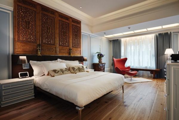 新古典风格别墅卧室装饰效果图片