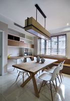 现代两居室设计装修图片