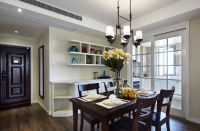 美式风格三居室装修室内效果图