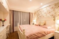 美式田园120平米三室两厅效果图