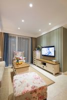 美式田园120平米三室两厅效果图