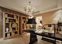 现代中式风格三居装修设计效果图