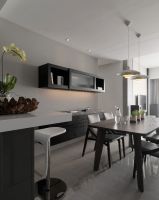 现代装修室内隔断欣赏