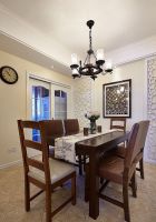 美式风格三居家装效果图片