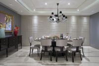 现代奢华三居样板间装修效果图