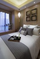 简约中式设计公寓室内效果图
