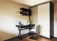 现代简约两居室设计装修效果图片