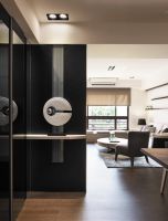 现代简约两居室设计装修效果图片