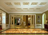 龙湖颐和原著-简化线条新古典-别墅装修