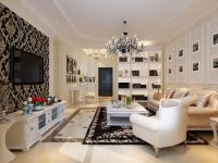 三里河二区（96平）现代自然风案例赏析