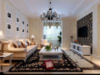 三里河二区（96平）现代自然风案例赏析