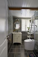 美式混搭卫生间洗脸盆