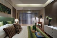 北欧书房飘窗效果图