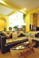 温暖地中海家居背景墙设计