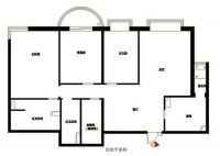 海棠公社一三居北欧风格装修案例