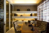 粉色温馨混搭儿童房装潢