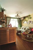 粉色欧式田园风格儿童房装潢