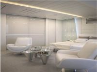 宁静柔和的白色公寓